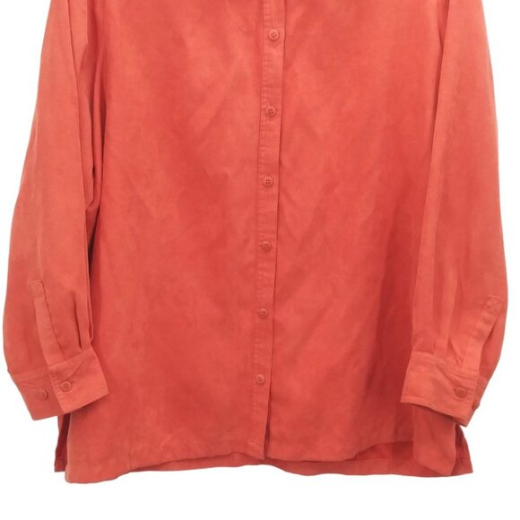 Avenue Size 18/20 Blouse Womens Button-Up Long Sleeve Collared - Picture 5 of 8